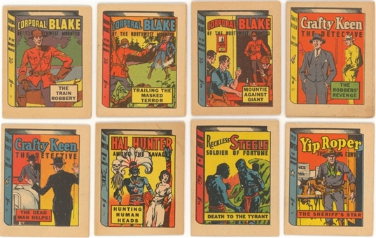 1930s R25 American Chicle "Thrilling Stories" Partial Set (47/60)